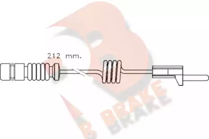 Контакт (R BRAKE: 610259RB)